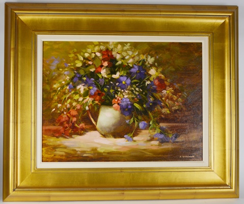 Dayle Sazonoff Original Still Life Oil Painting