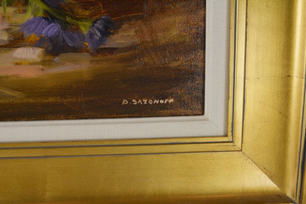 Dayle Sazonoff Original Still Life Oil Painting