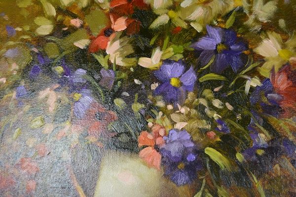 Dayle Sazonoff Original Still Life Oil Painting