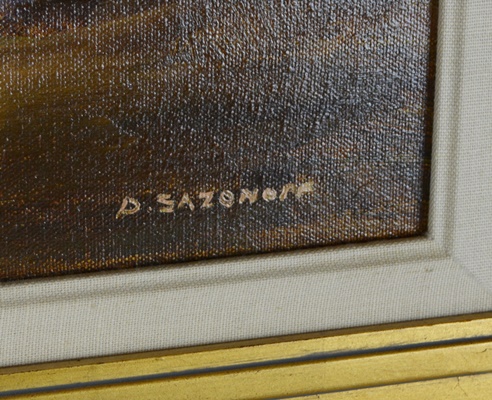 Dayle Sazonoff Original Still Life Oil Painting