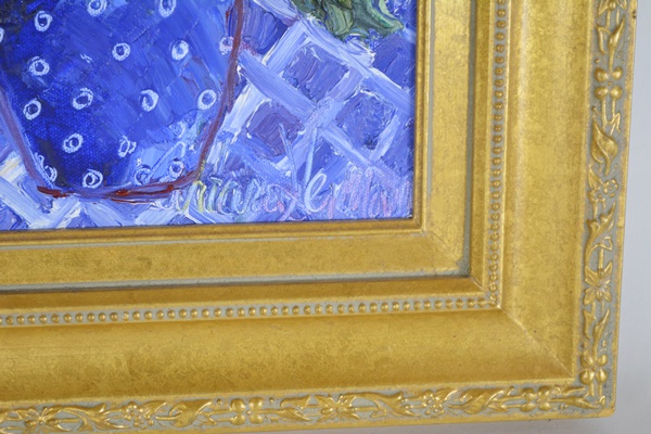 Barbara Heimann Original Oil Painting of Sunflowers