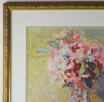 Offset Lithograph "Bouquet In a Vase" After Pierre-Auguste Renoir