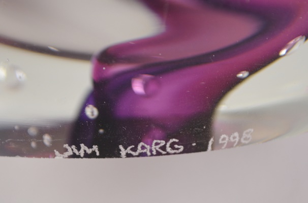 Jim Karg Art Glass Sculpture