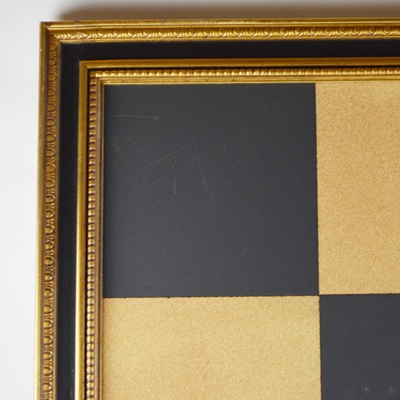 Framed Combination Chalk/Cork Message Board