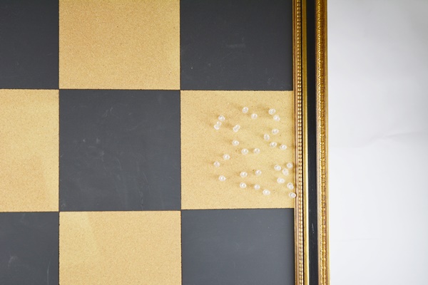 Framed Combination Chalk/Cork Message Board