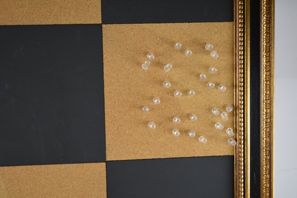 Framed Combination Chalk/Cork Message Board