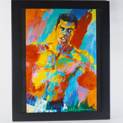 Muhammad Ali Serigraph After Leroy Neiman