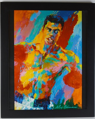 Muhammad Ali Serigraph After Leroy Neiman