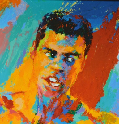 Muhammad Ali Serigraph After Leroy Neiman