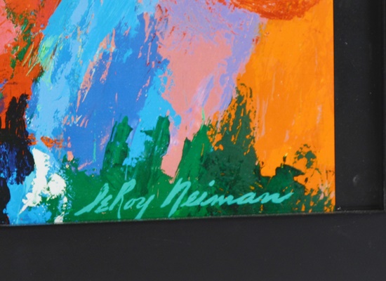 Muhammad Ali Serigraph After Leroy Neiman