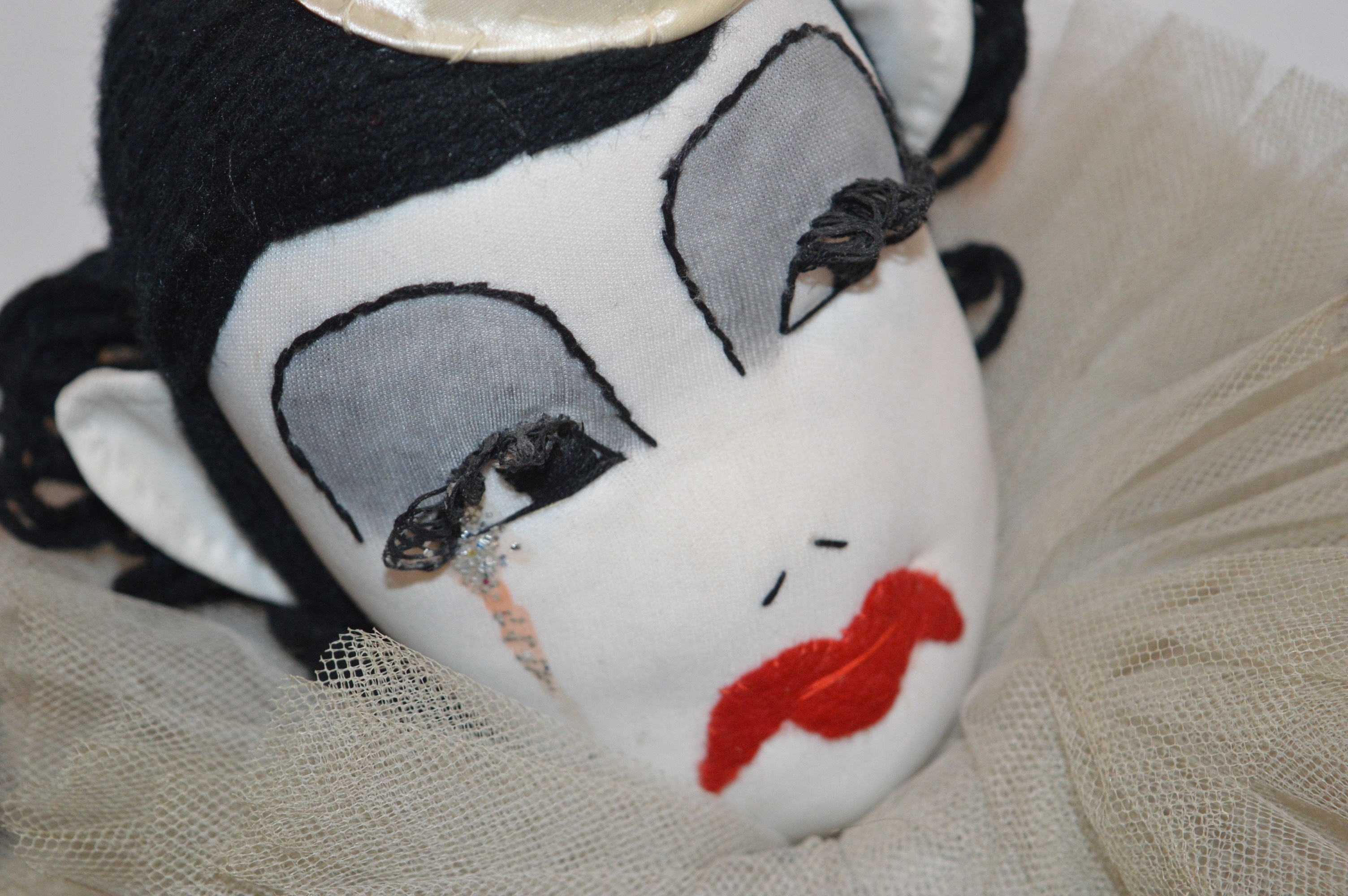 Pair of Hand Made Dolls and a Ukulele