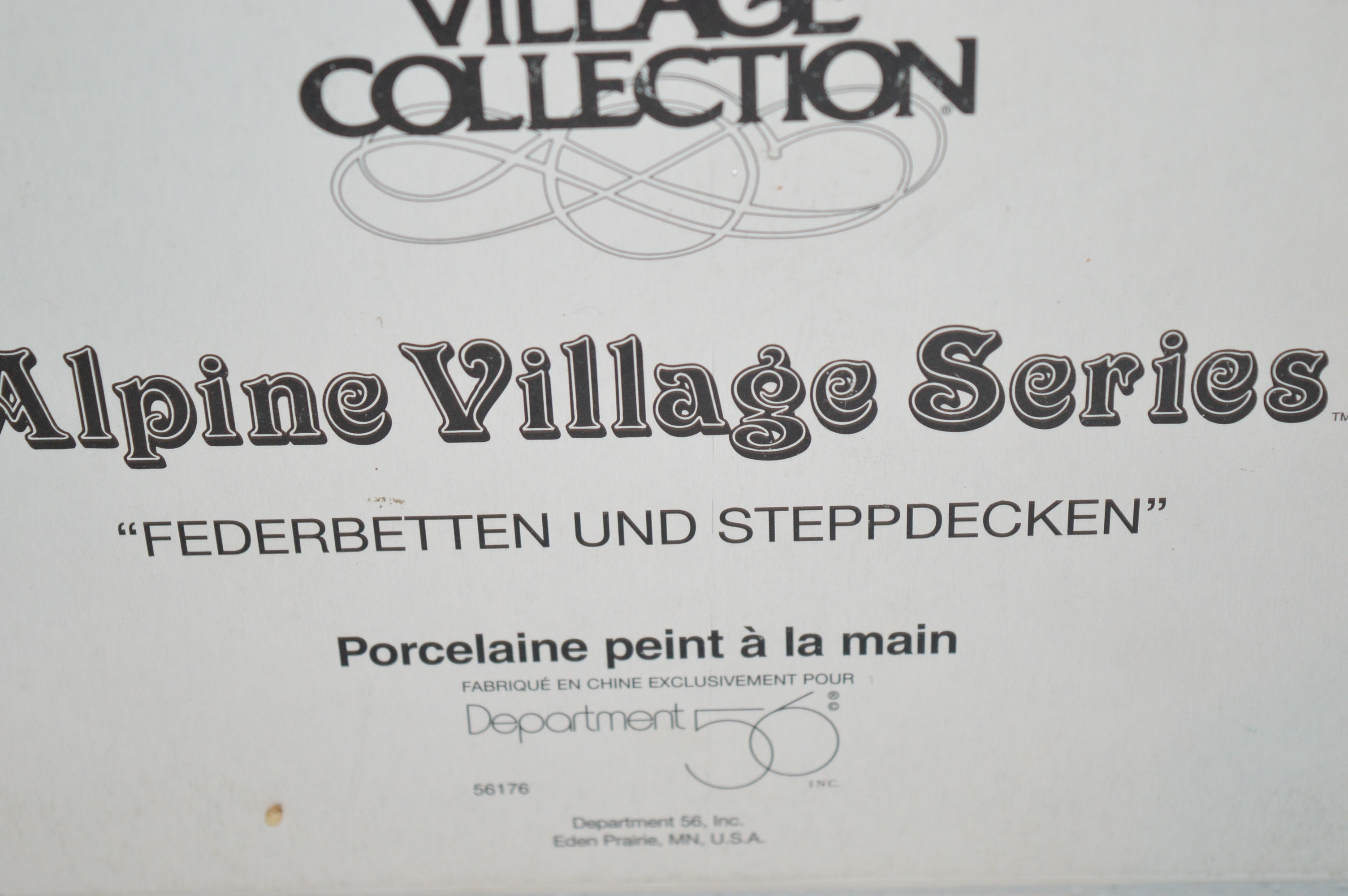 Large Collection of Department 56 Christmas Houses