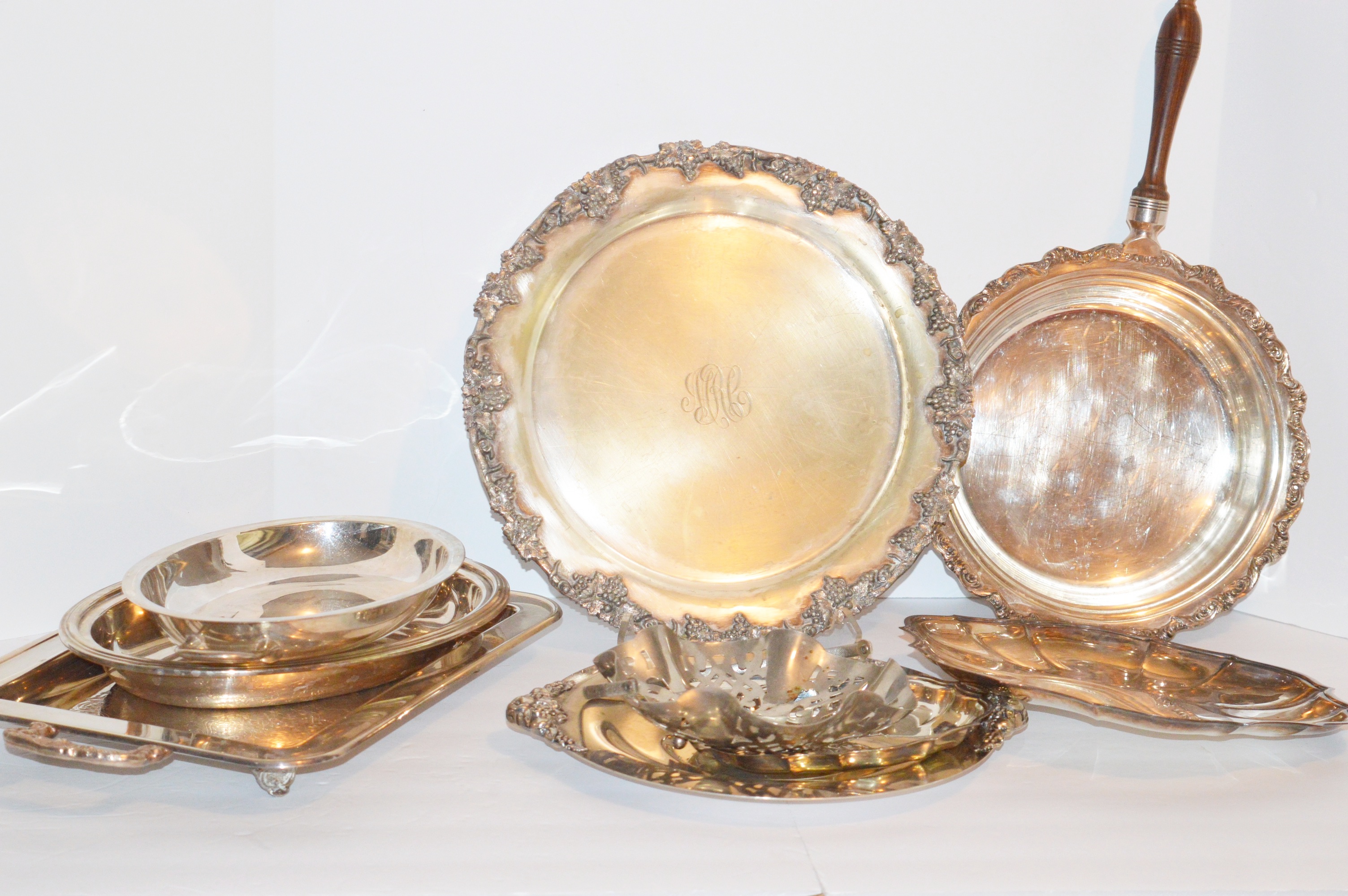Silver Plated Serving Pieces