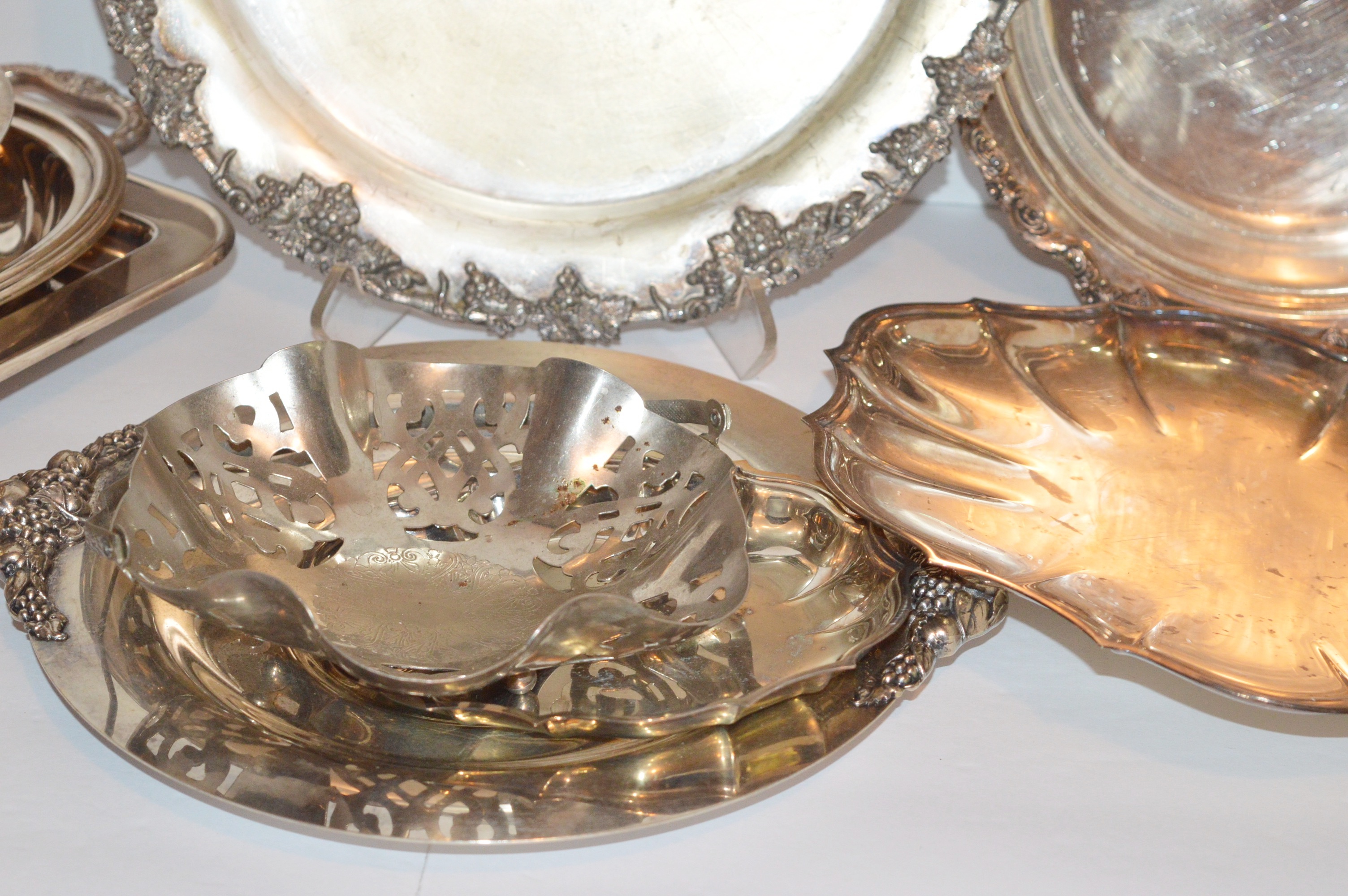 Silver Plated Serving Pieces