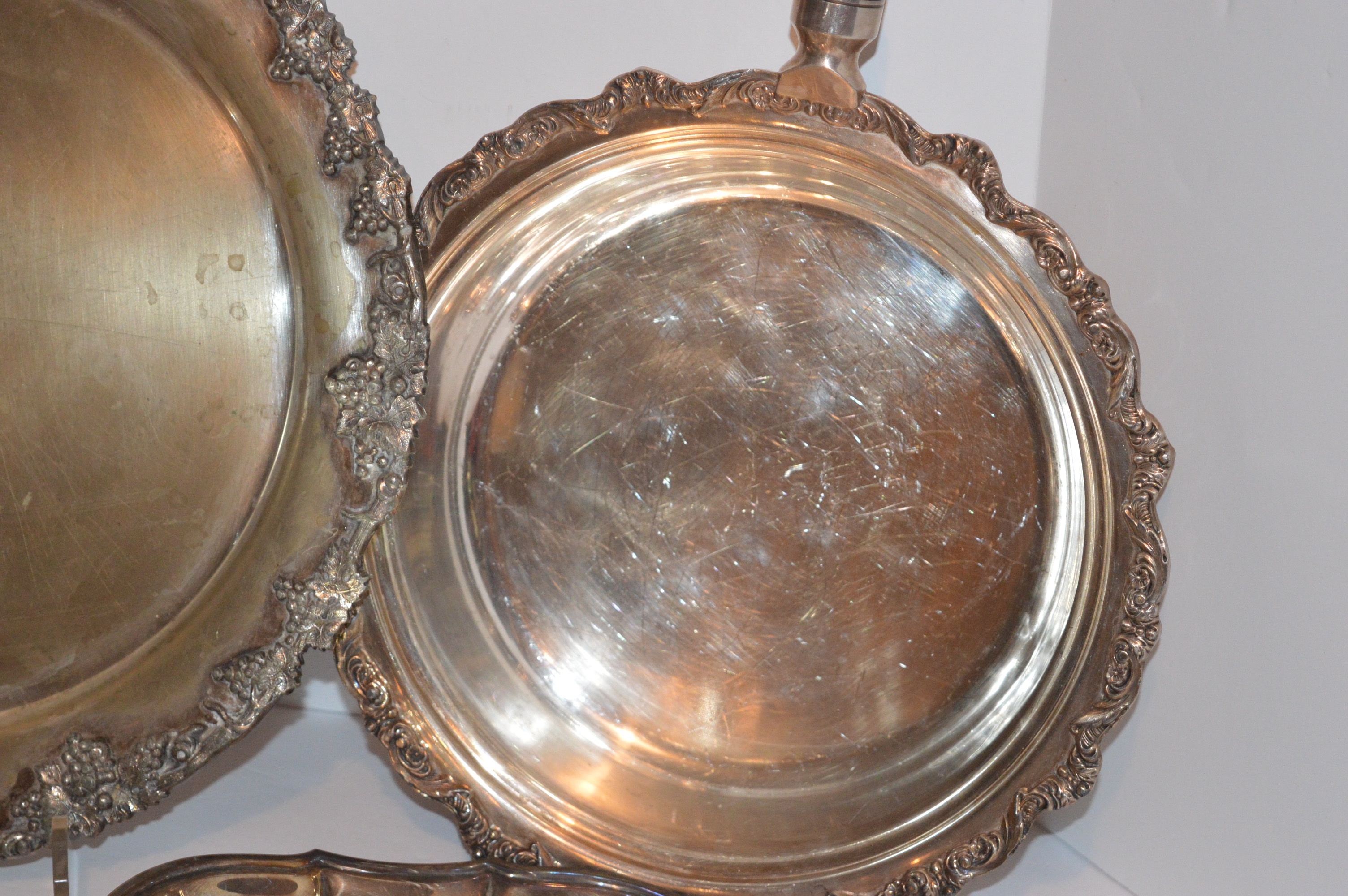 Silver Plated Serving Pieces