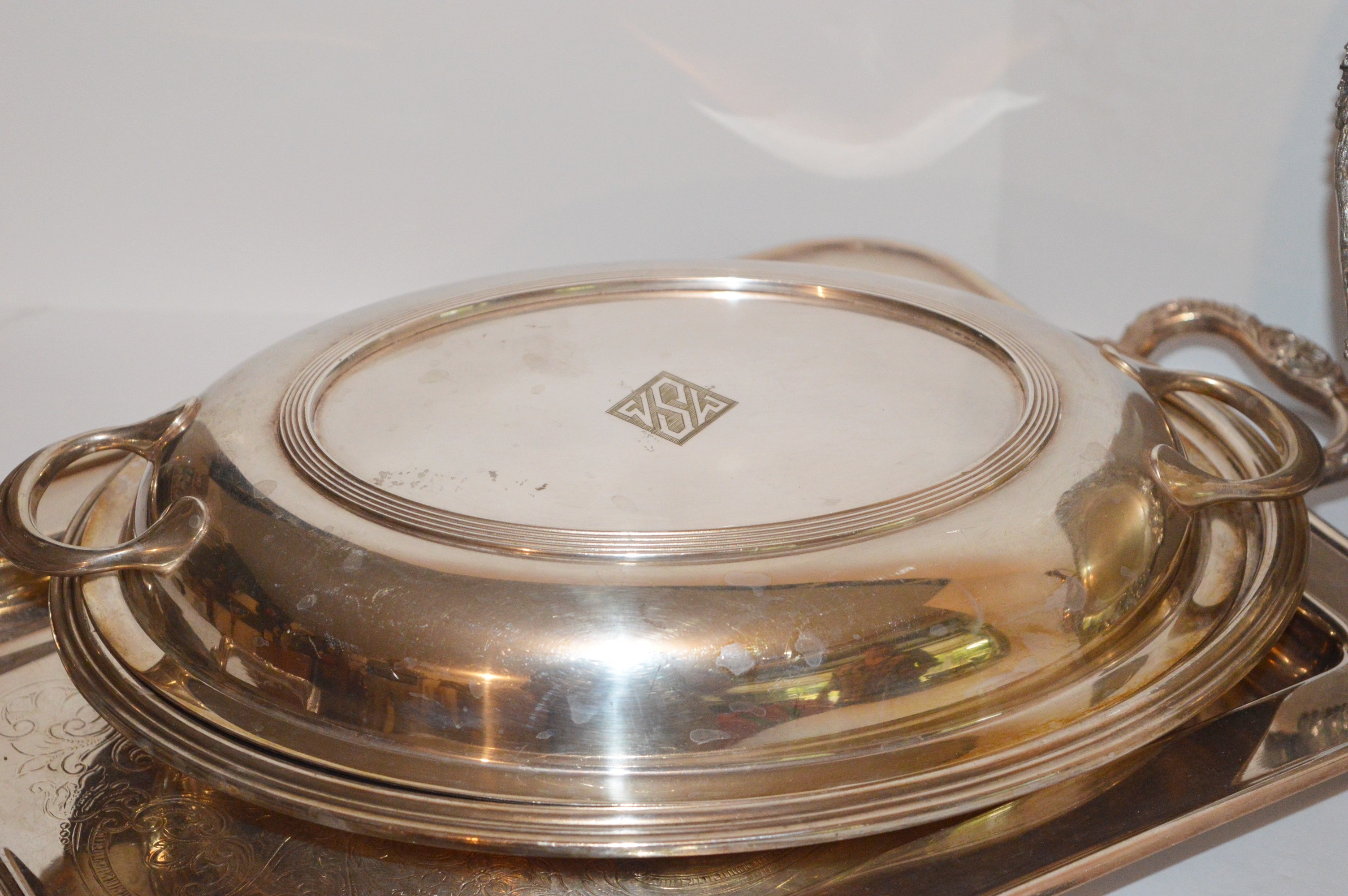 Silver Plated Serving Pieces