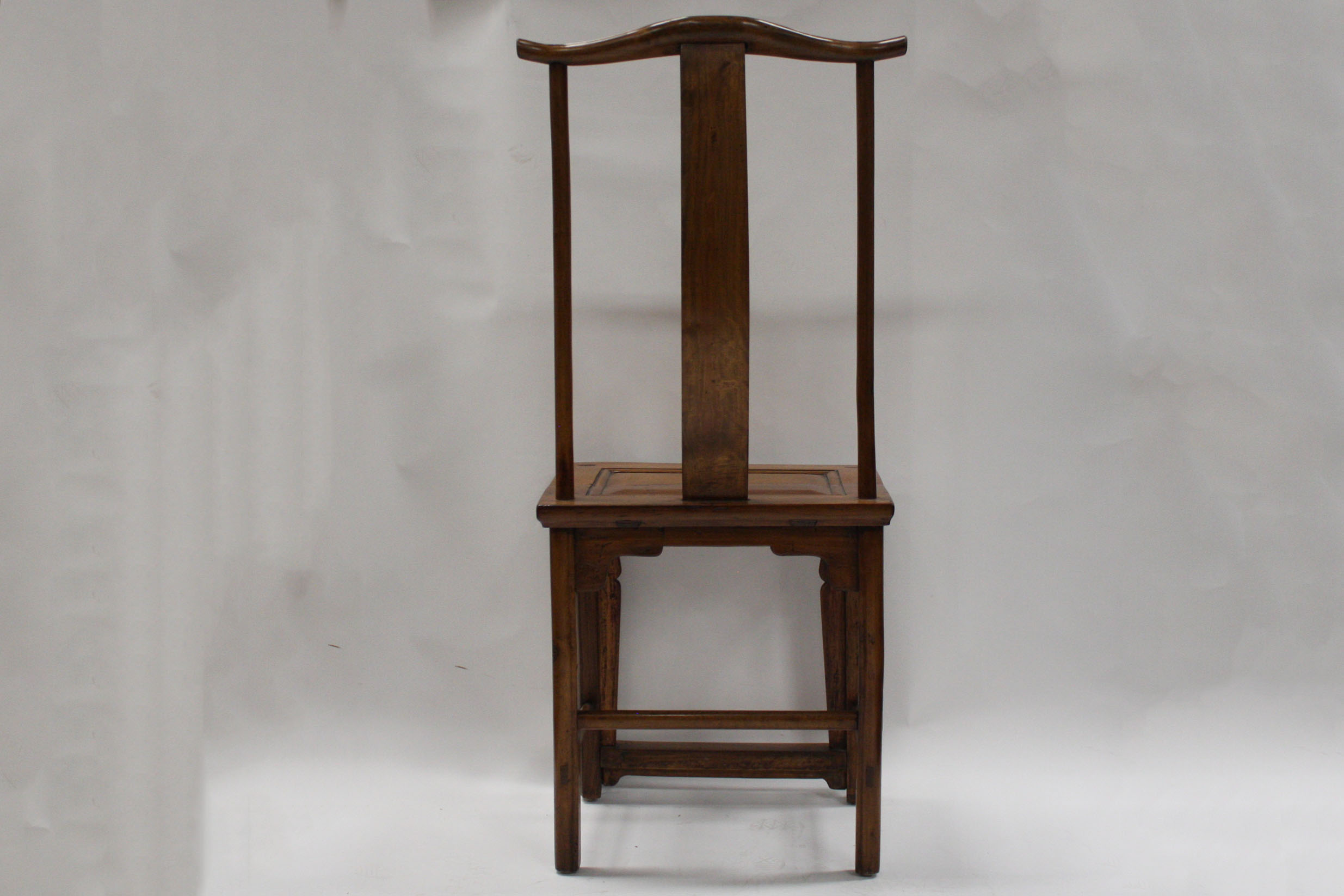 Pair of Chinese Lamphanger Walnut Chairs