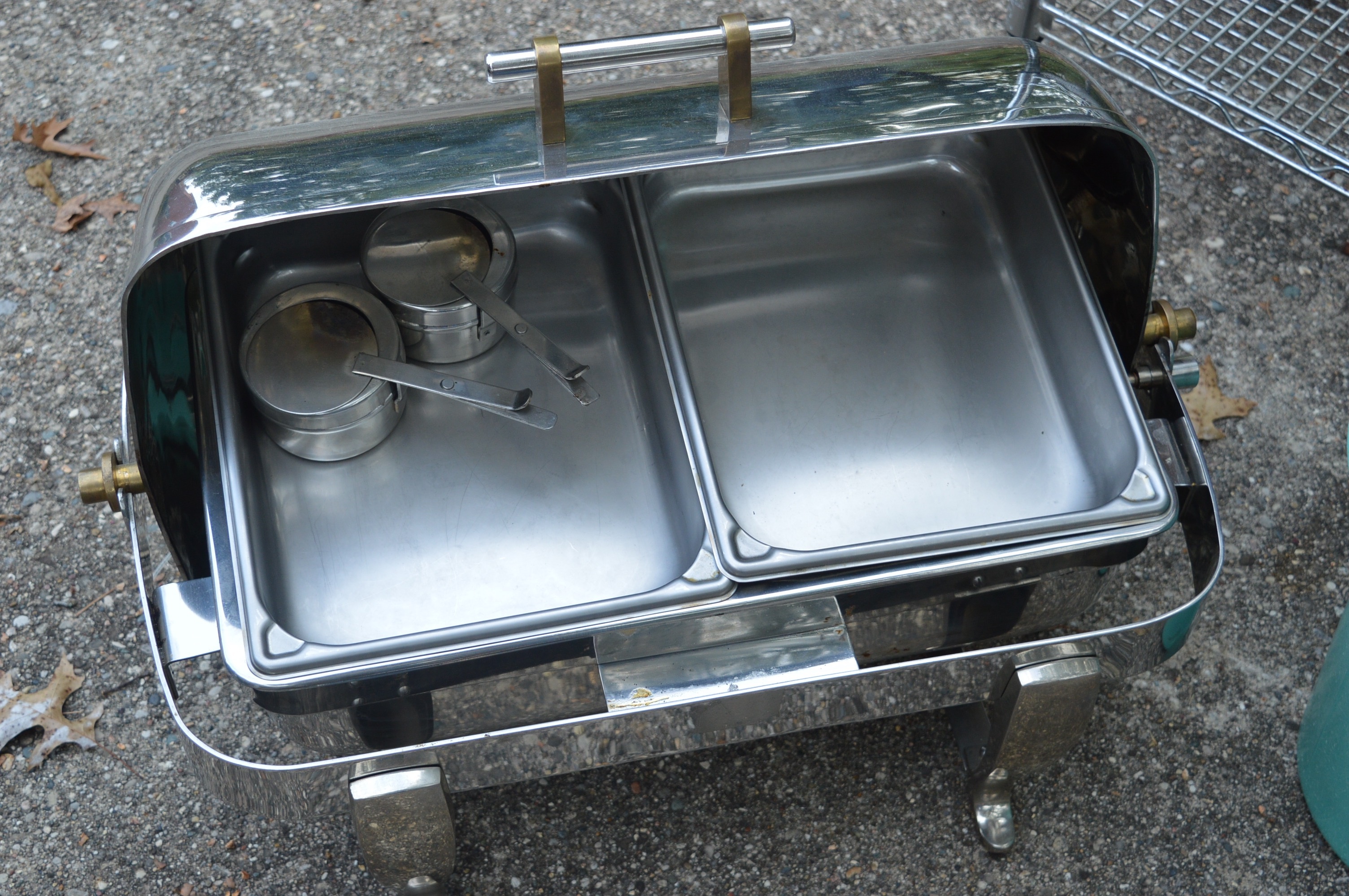 Waring Ice Maker, Chafer Dish, Ice Cream Maker and Kitchen Cart