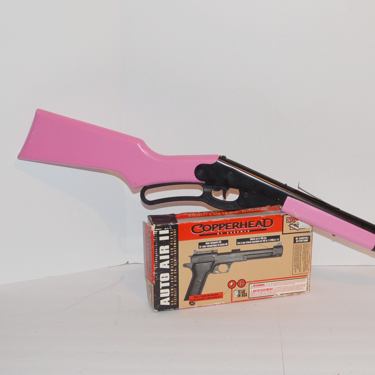 Daisy and Copperhead BB guns