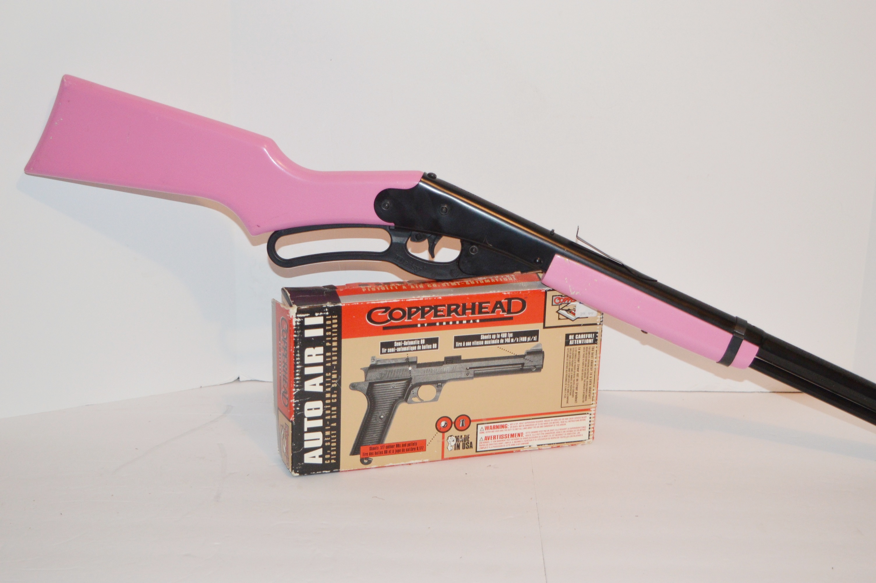 Daisy and Copperhead BB guns