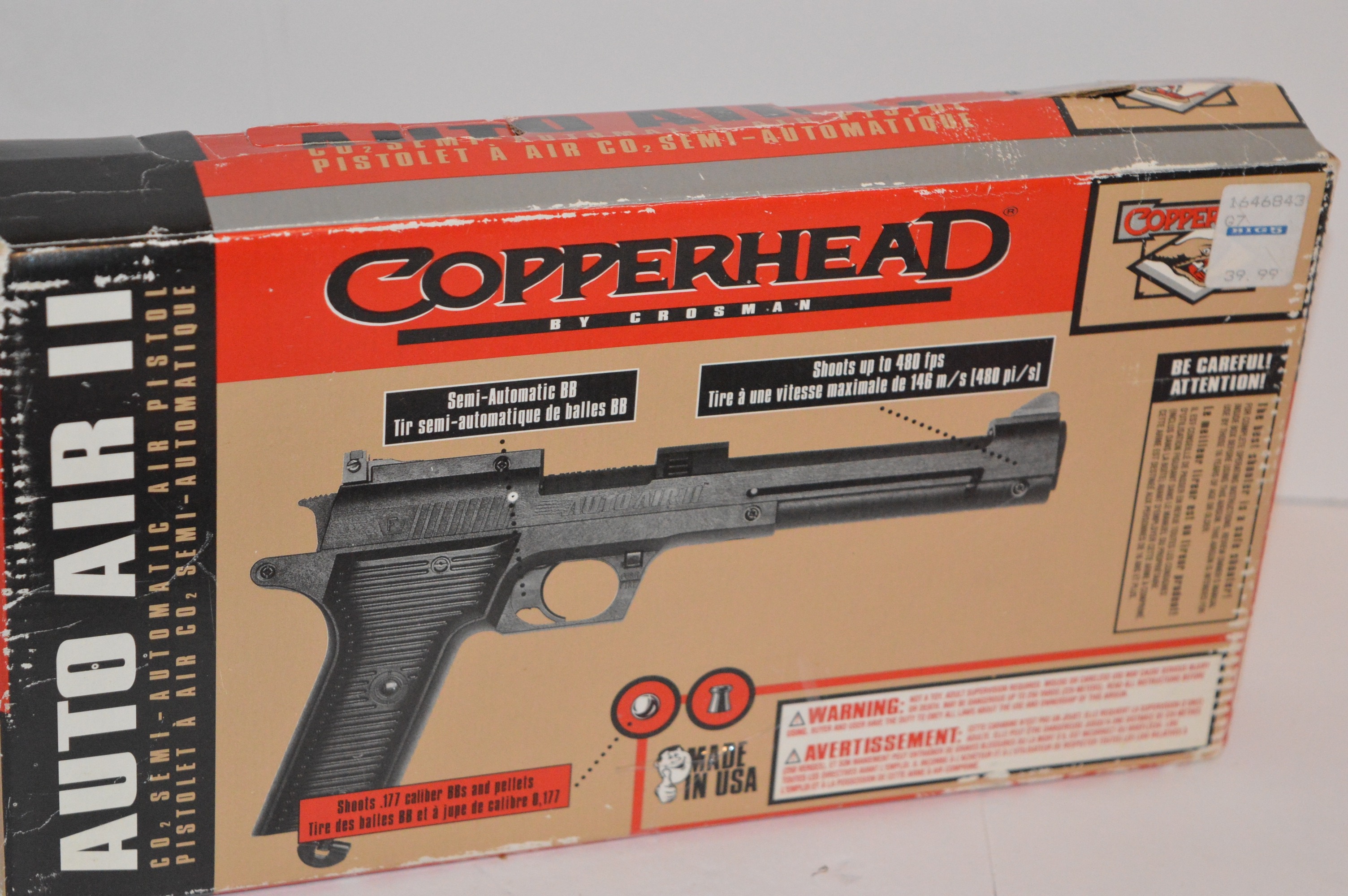 Daisy and Copperhead BB guns