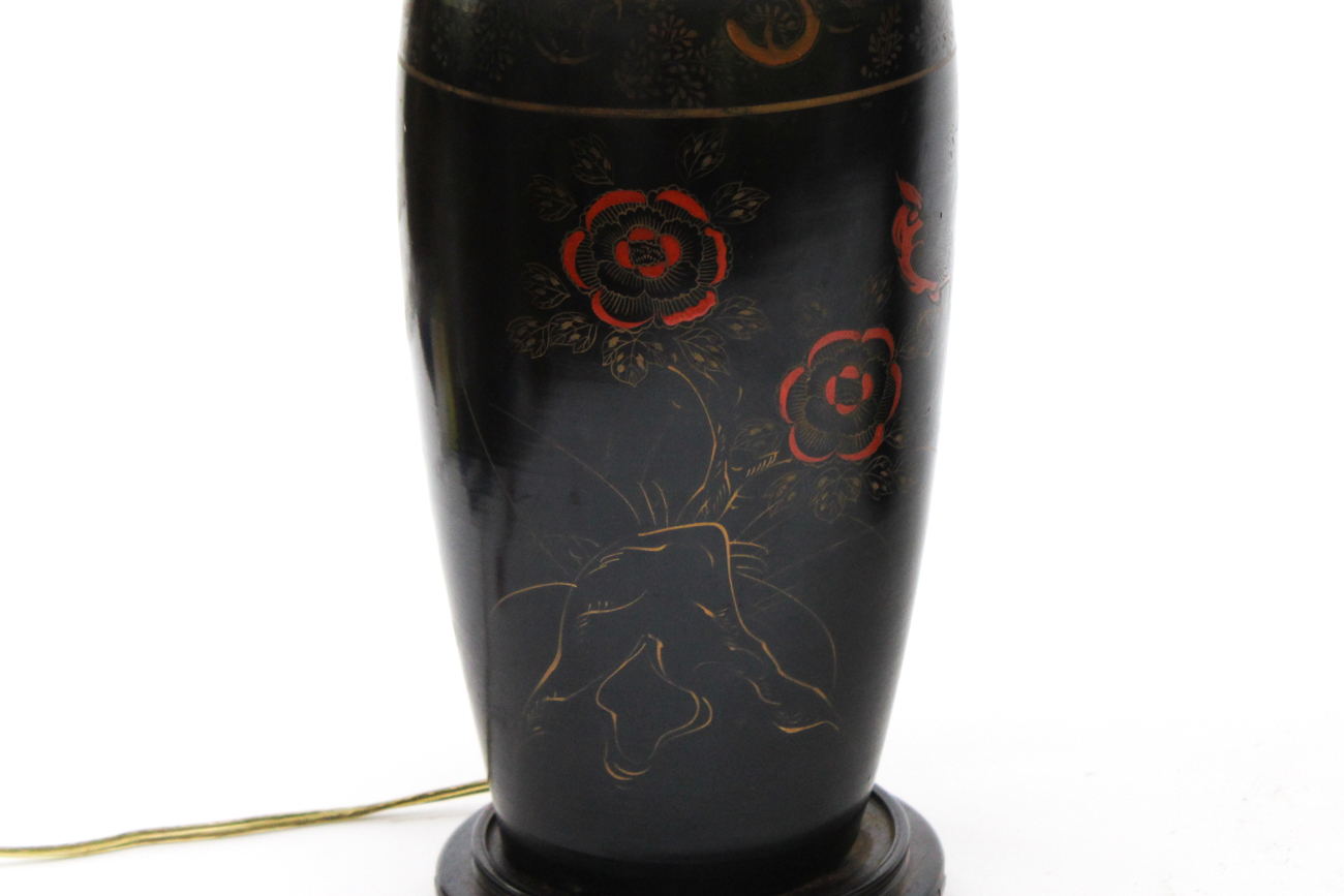 Vintage Pair Of Weighted Double Pull Table Lamps