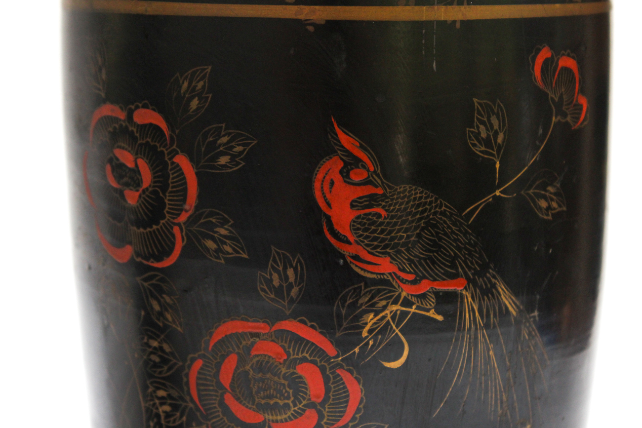 Vintage Pair Of Weighted Double Pull Table Lamps