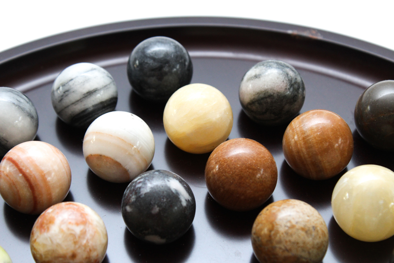 Bombay Company Marble Solitaire Game