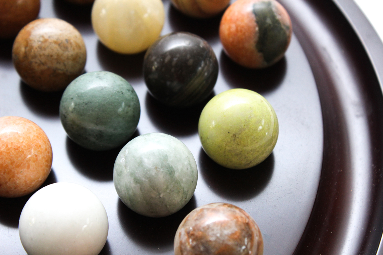 Bombay Company Marble Solitaire Game