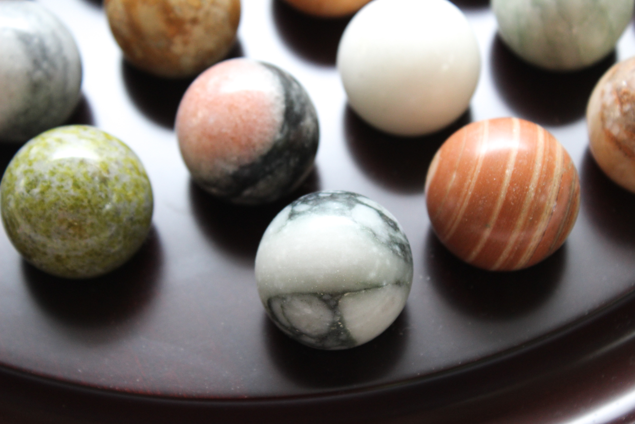 Bombay Company Marble Solitaire Game