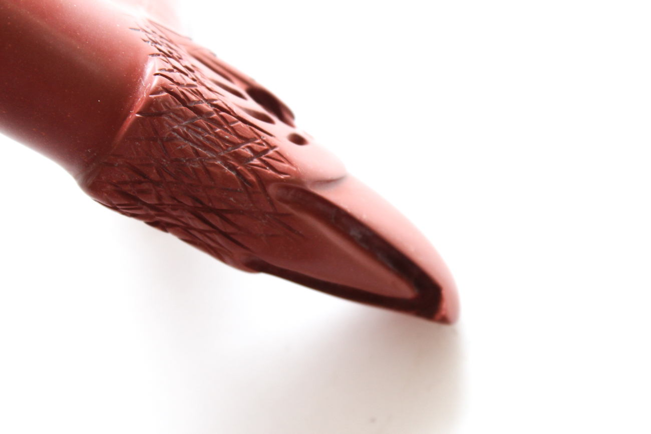 Signed Carved Catlinite Pipestone Eagle Pipe By Alan Monroe