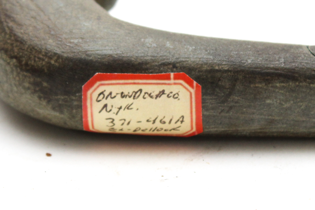 Antique Carved Iroquois Trumpet Pipe