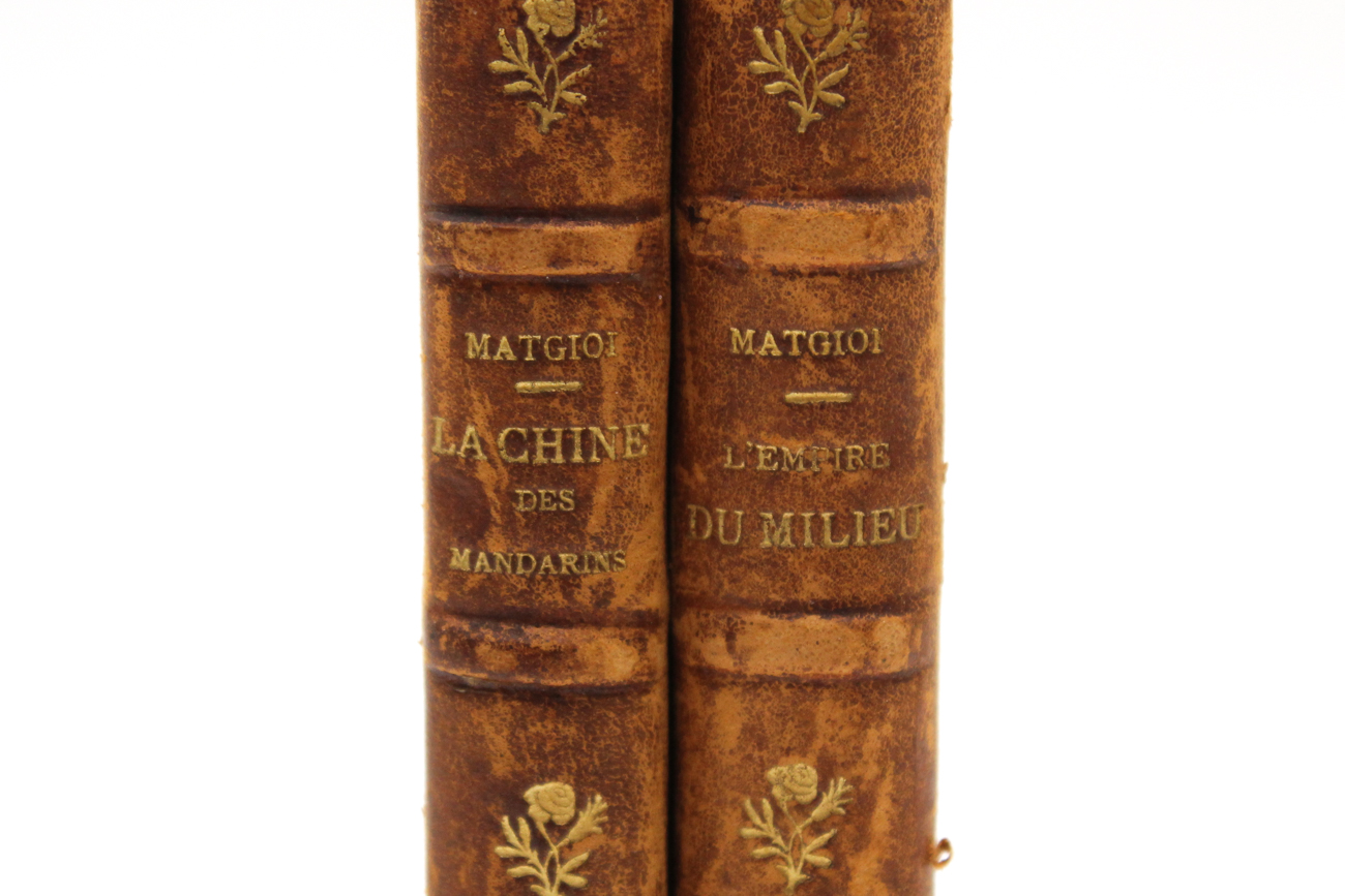 Two Volumes From "Bibliothèque D'histoire Et De Géographie Universell"