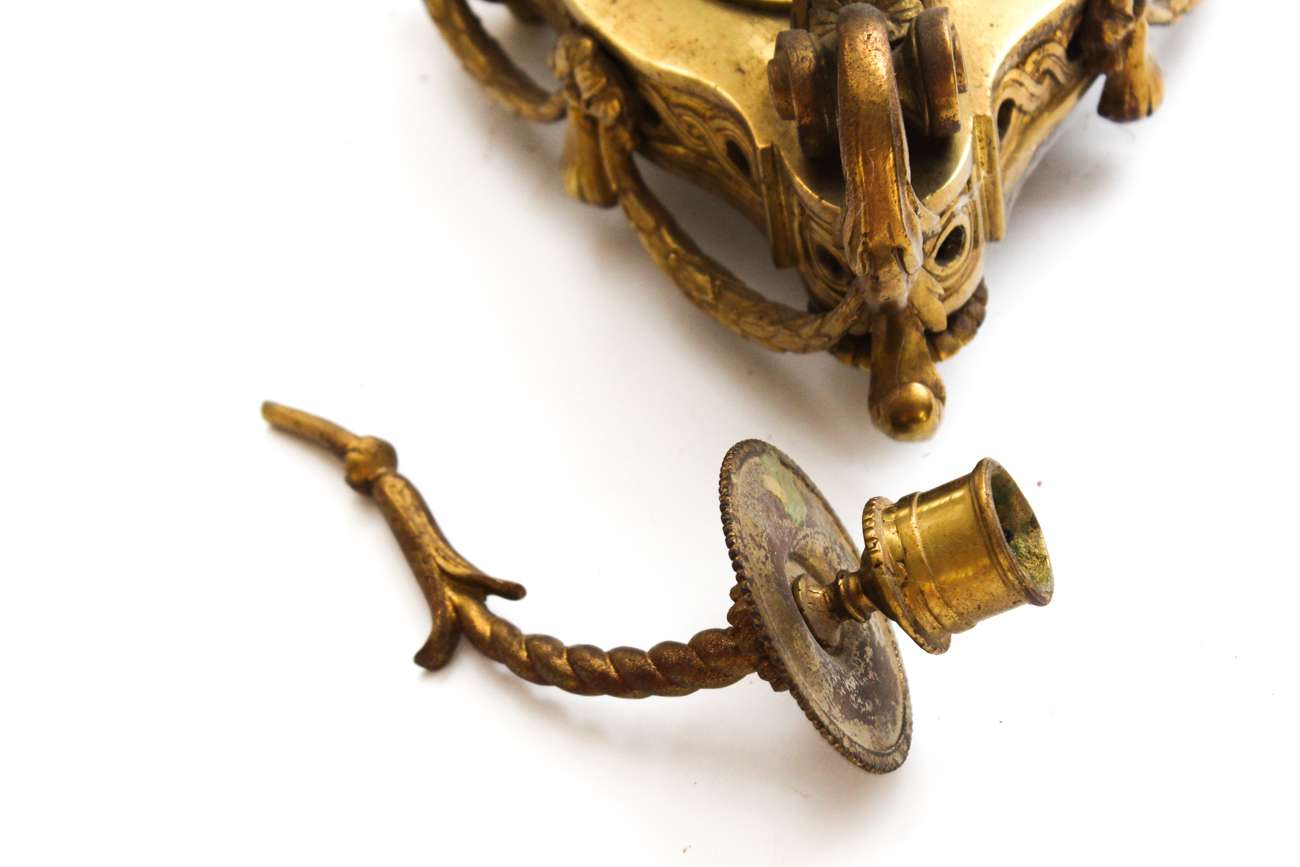 Pair of Antique Louis XVI Style Candelabra