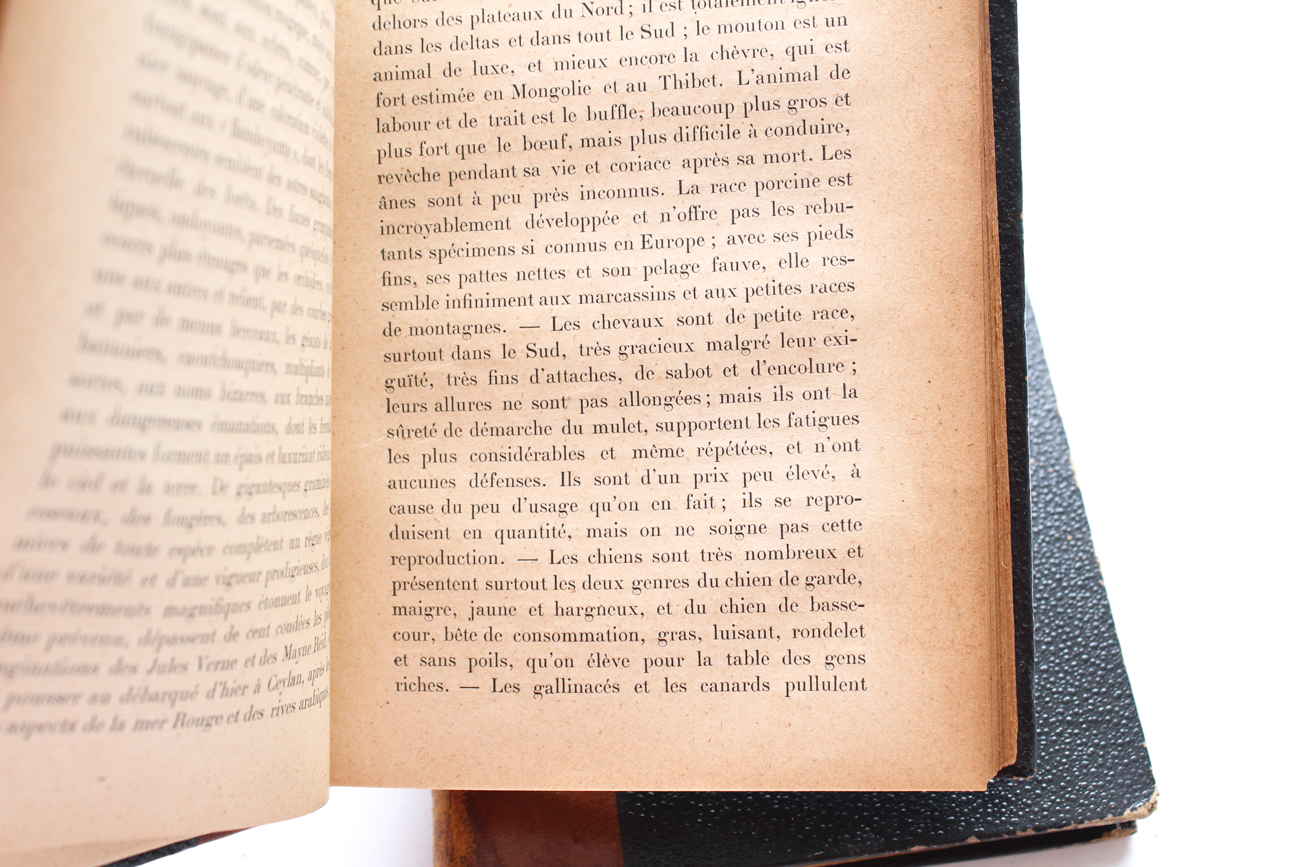 Two Volumes From "Bibliothèque D'histoire Et De Géographie Universell"