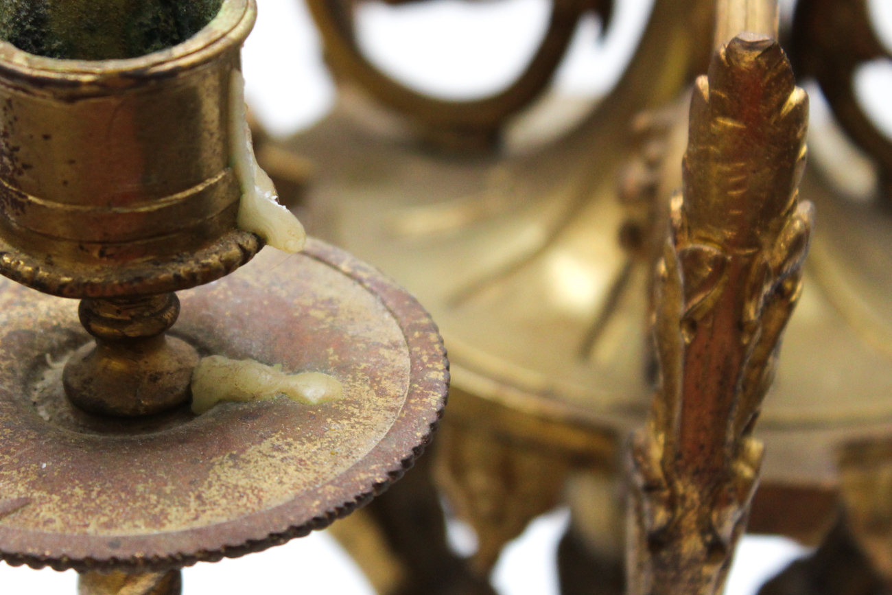 Pair of Antique Louis XVI Style Candelabra