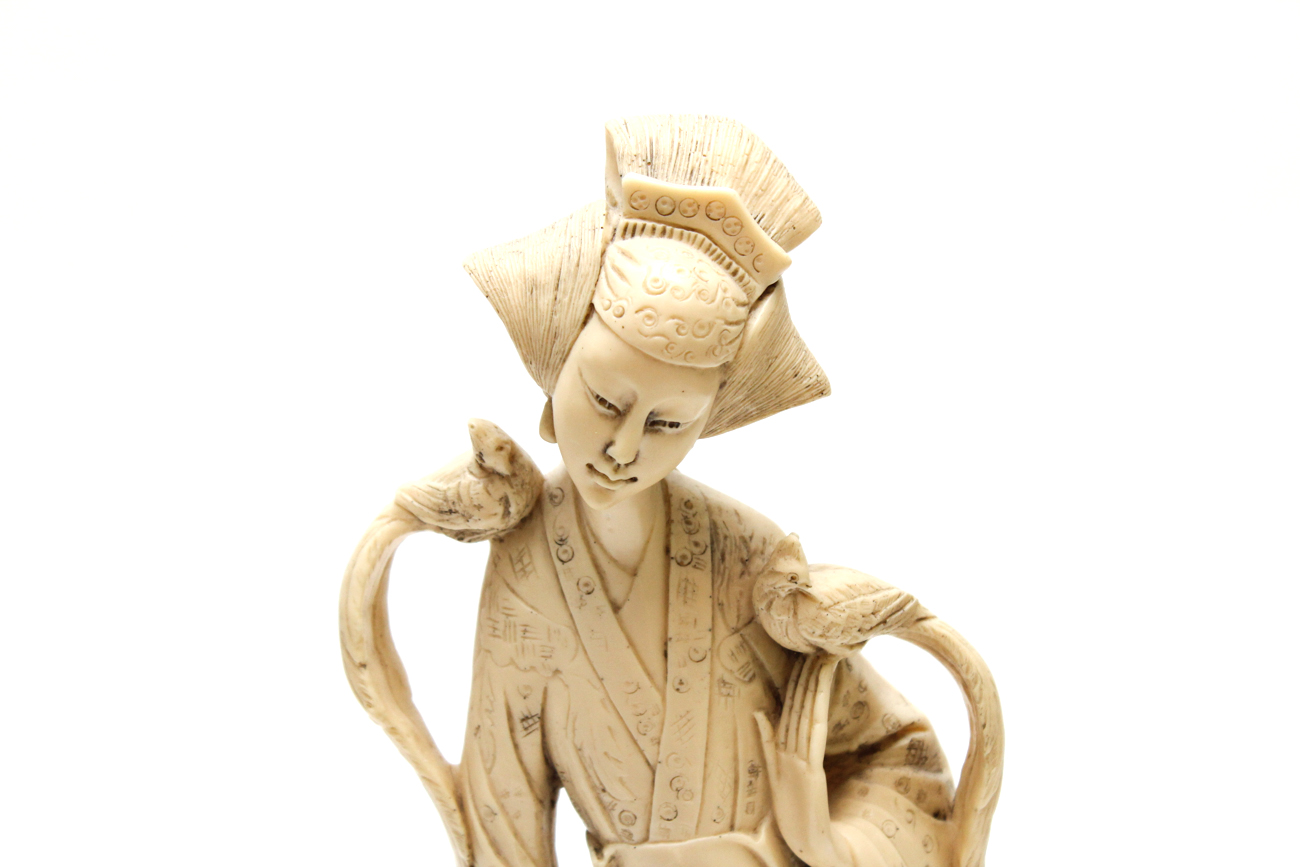Japanese Inspired Figural Sculpture