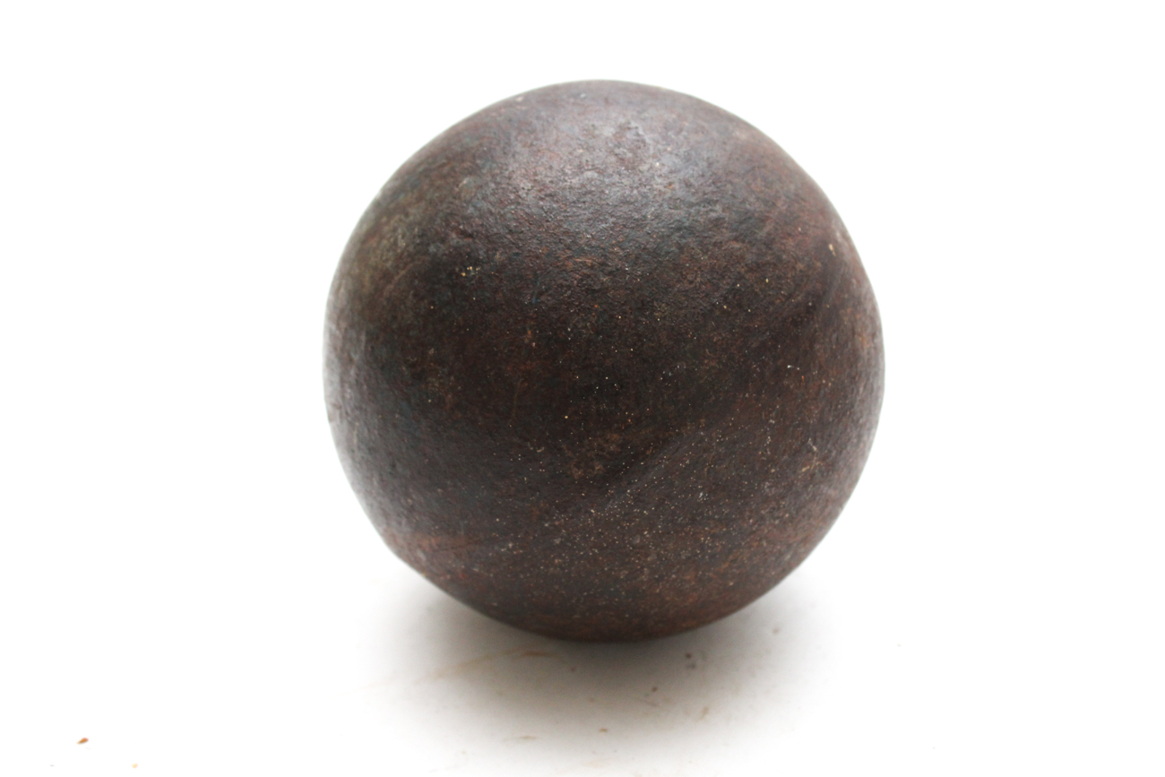 Antique Cast Iron Cannon Ball