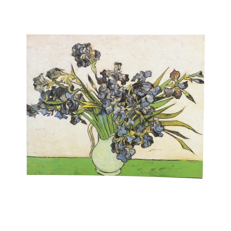 Giclee After Vincent Van Gogh's Painting "Irises"