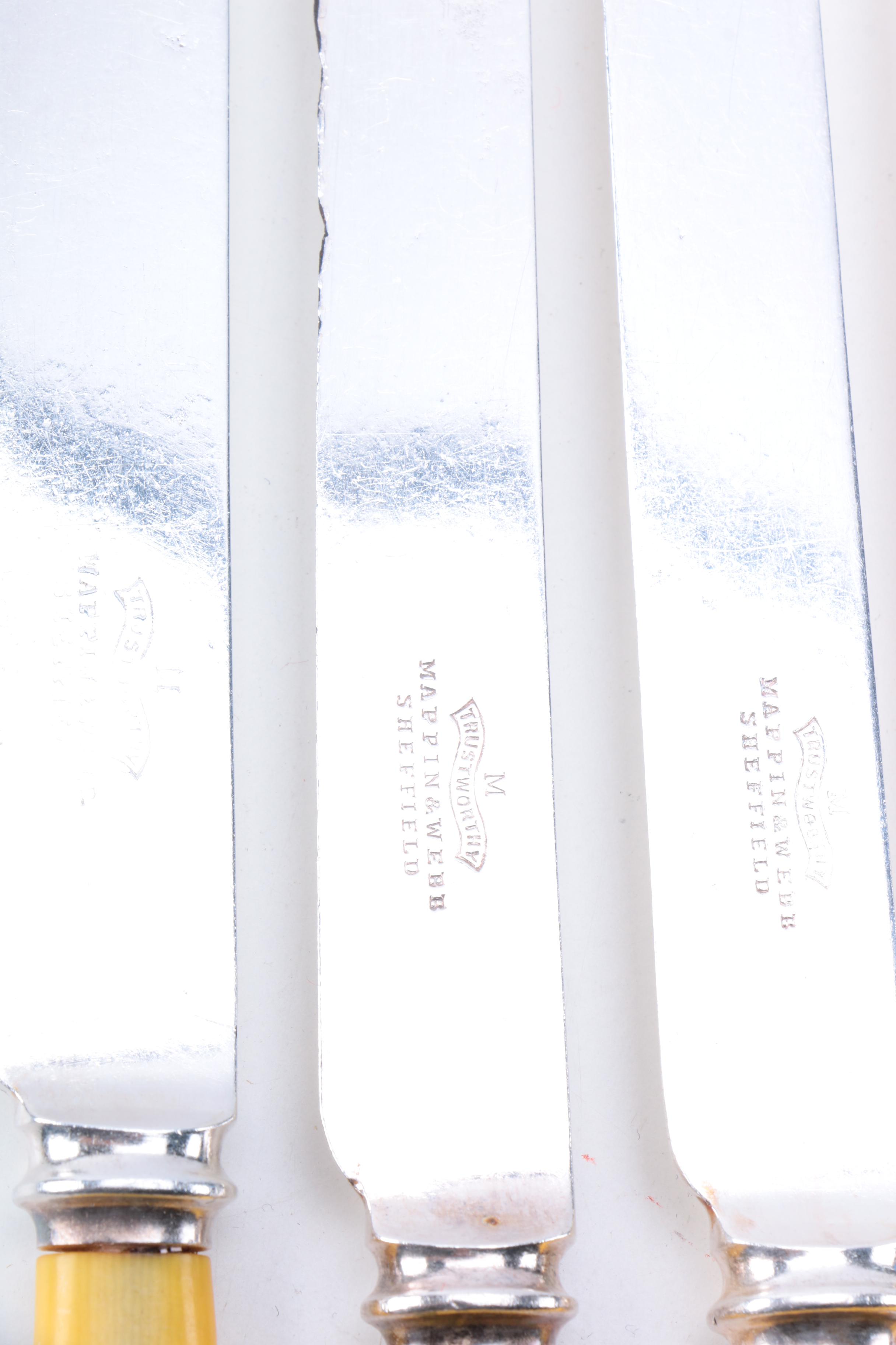 Mappin & Webb Sheffield Knife Set