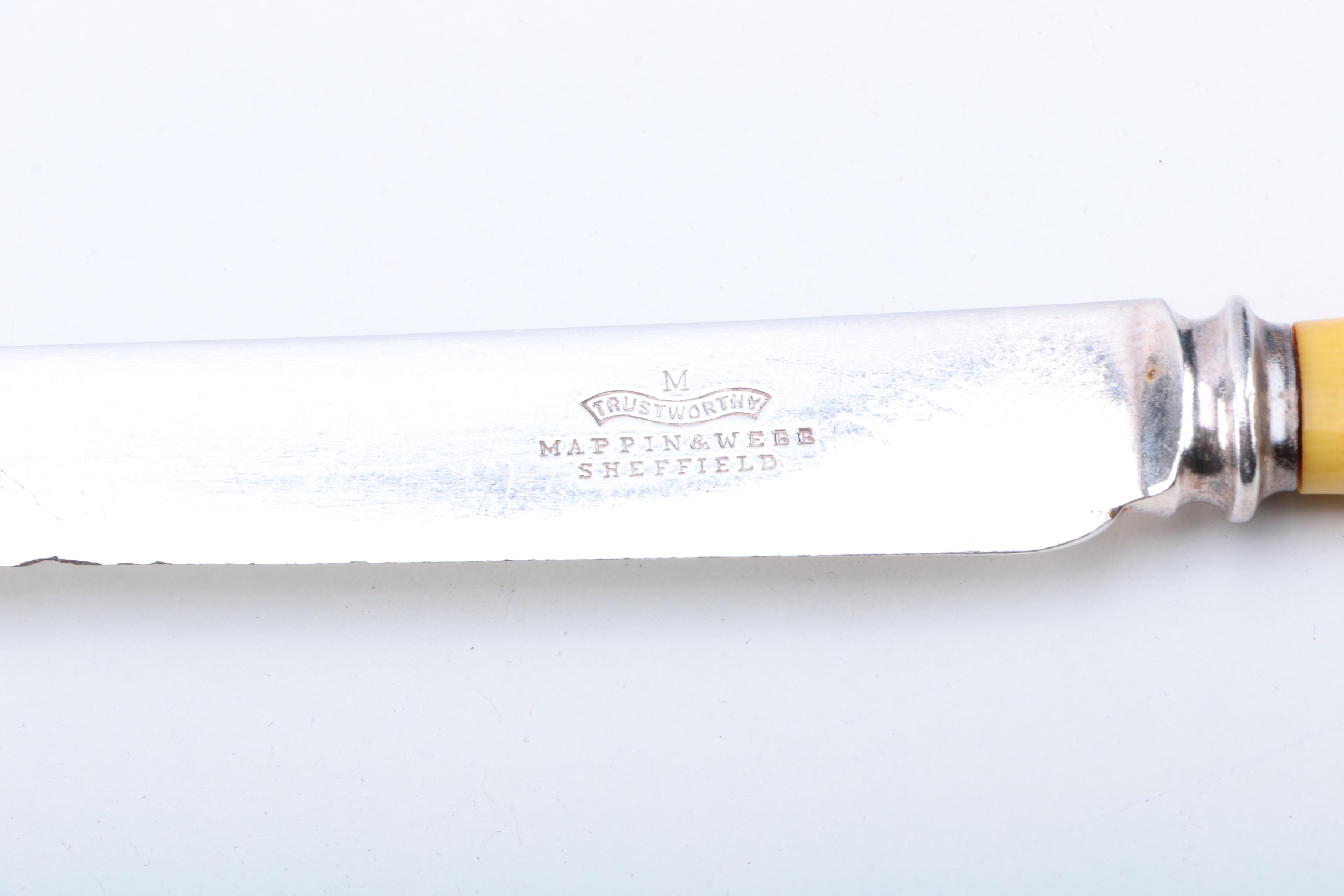 Mappin & Webb Sheffield Knife Set