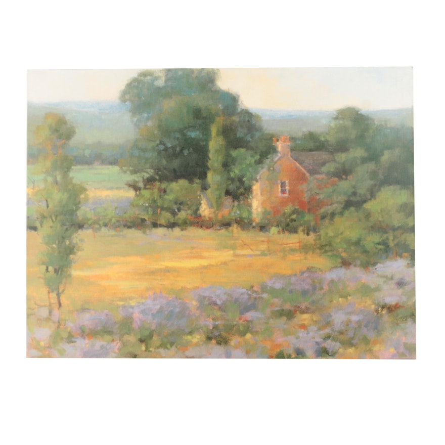 Giclee on Canvas Print After "Summer Day" by Kim Coulter