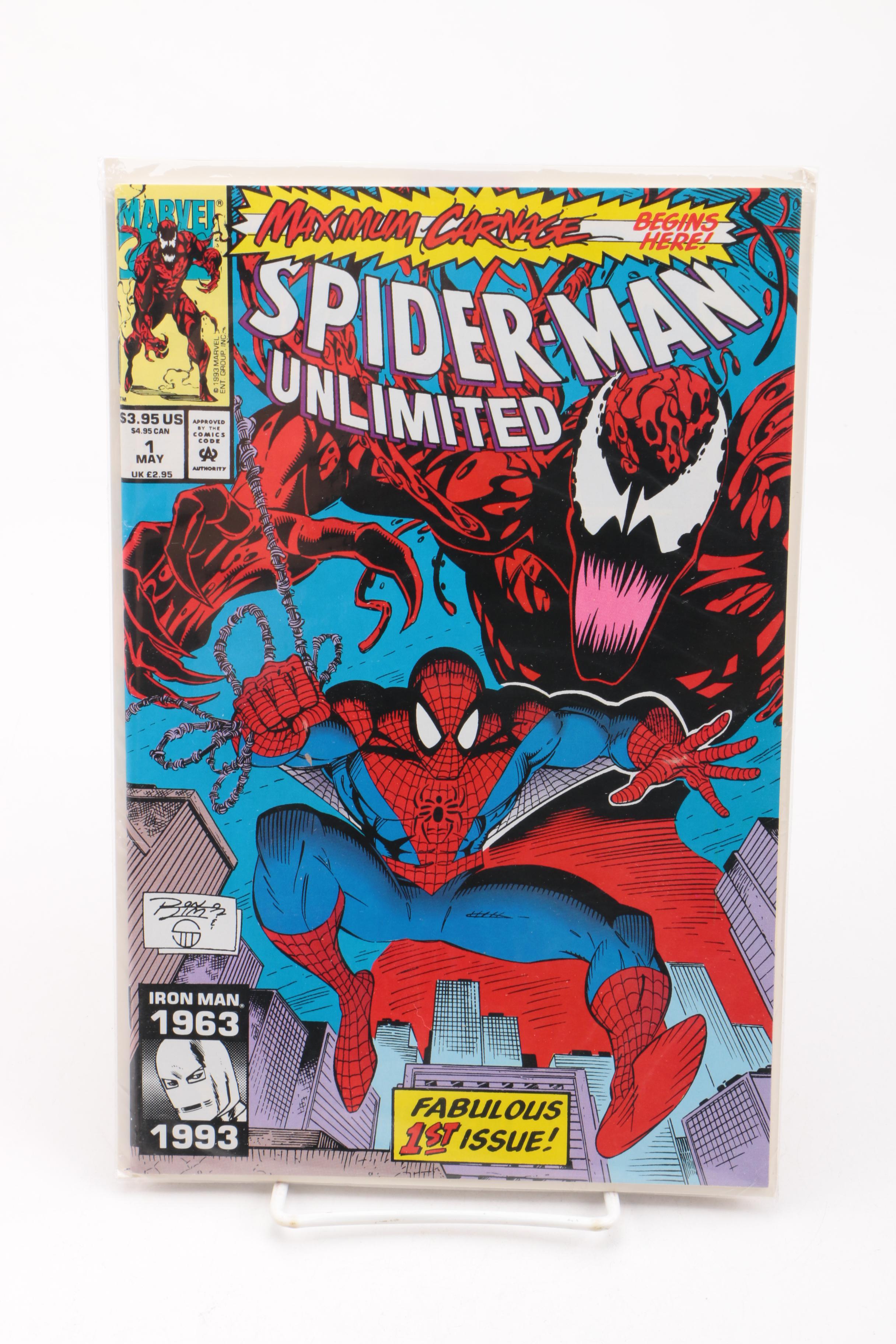 "Maximum Carnage" Part 1 and Other Assorted Comics