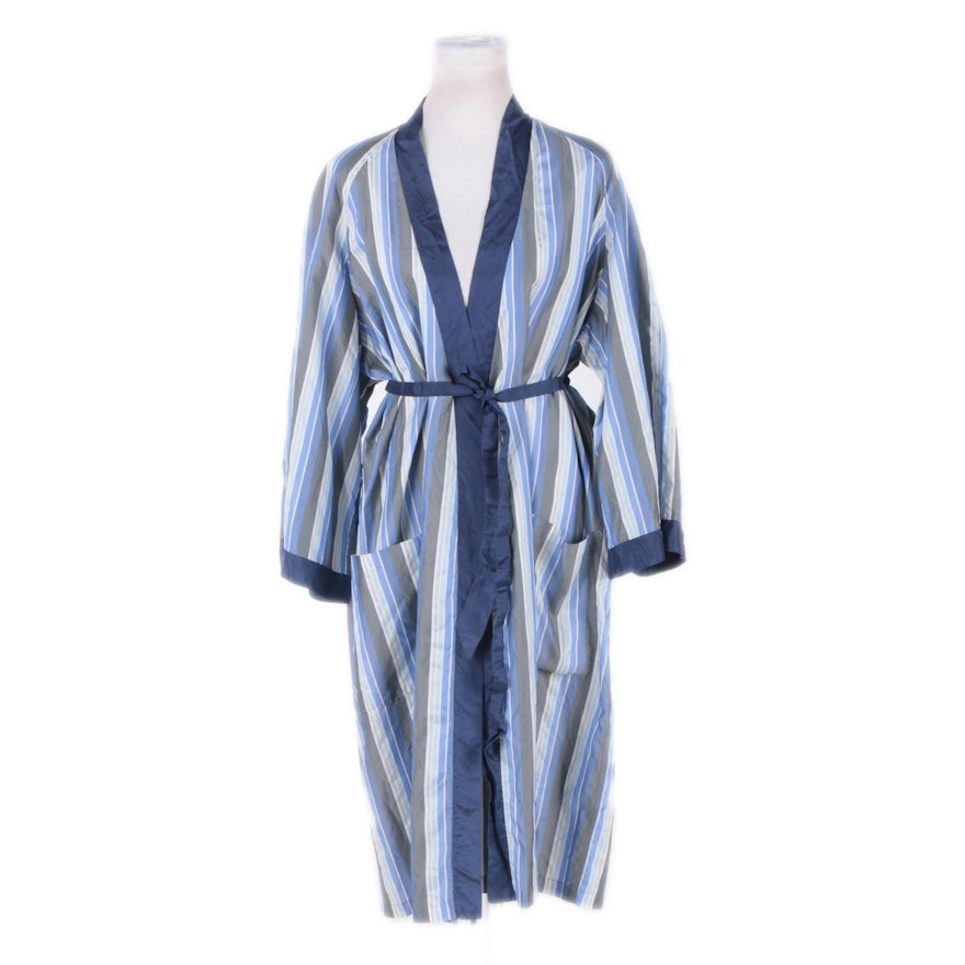 Men's Vintage English Tricel Robe