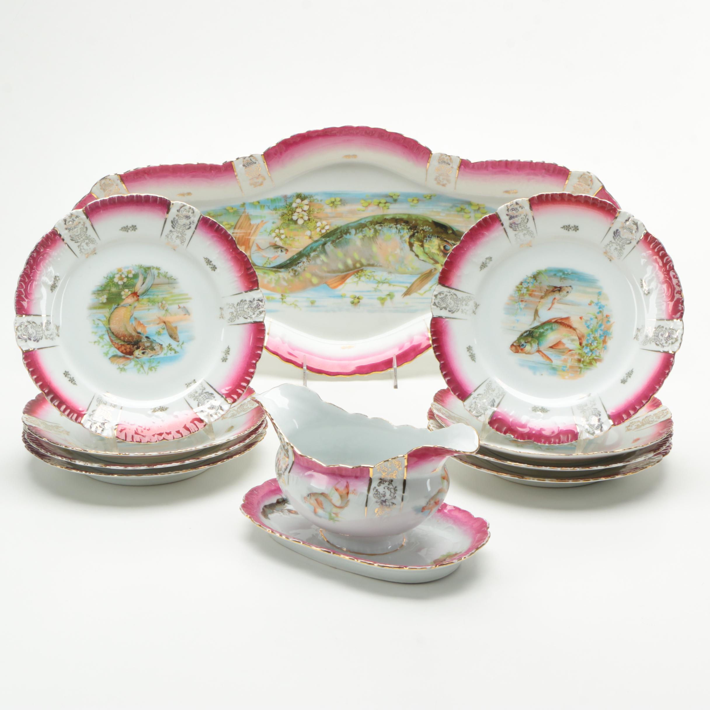 Vintage Joseph Schachtel Porcelain Tableware