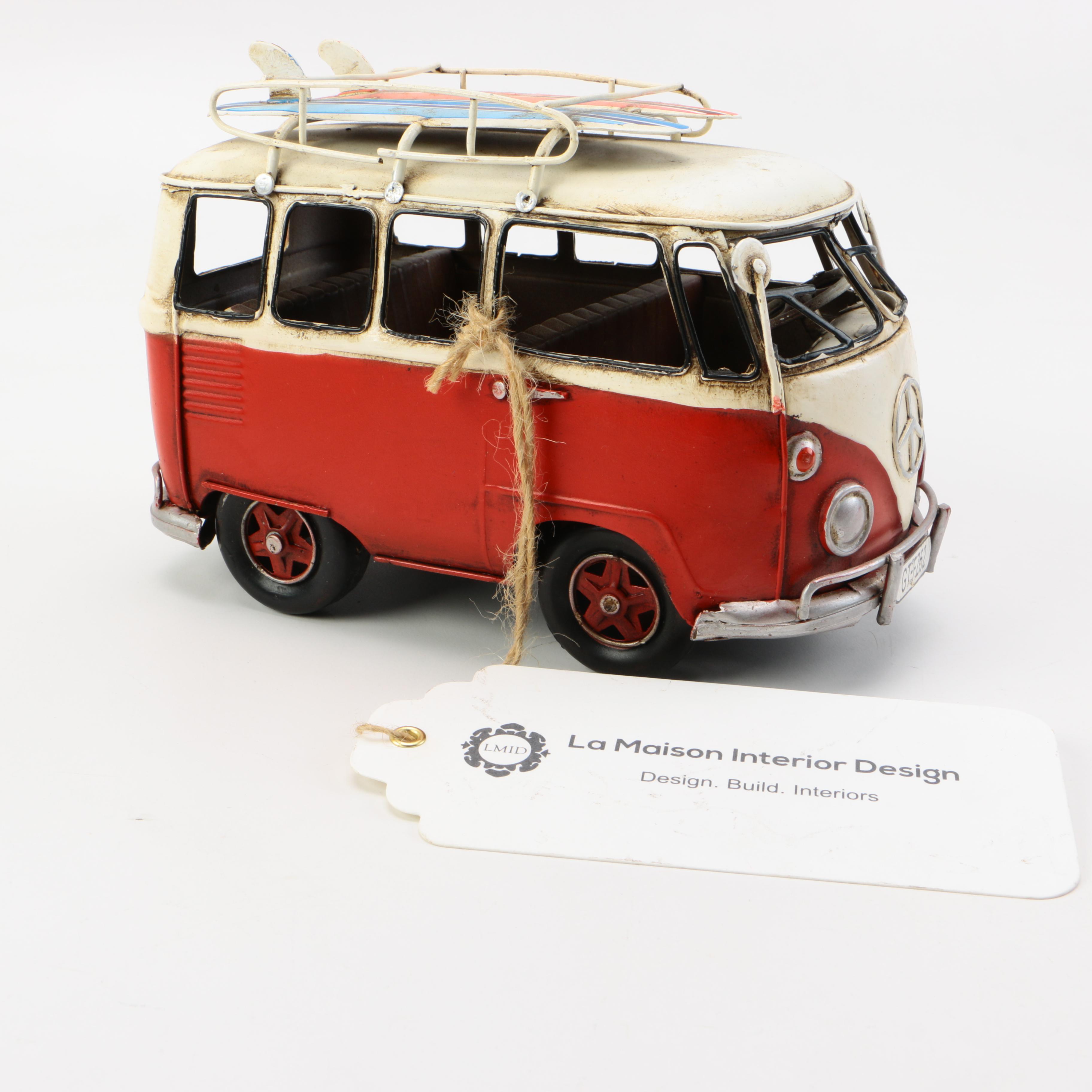 Metal VW Van Replica