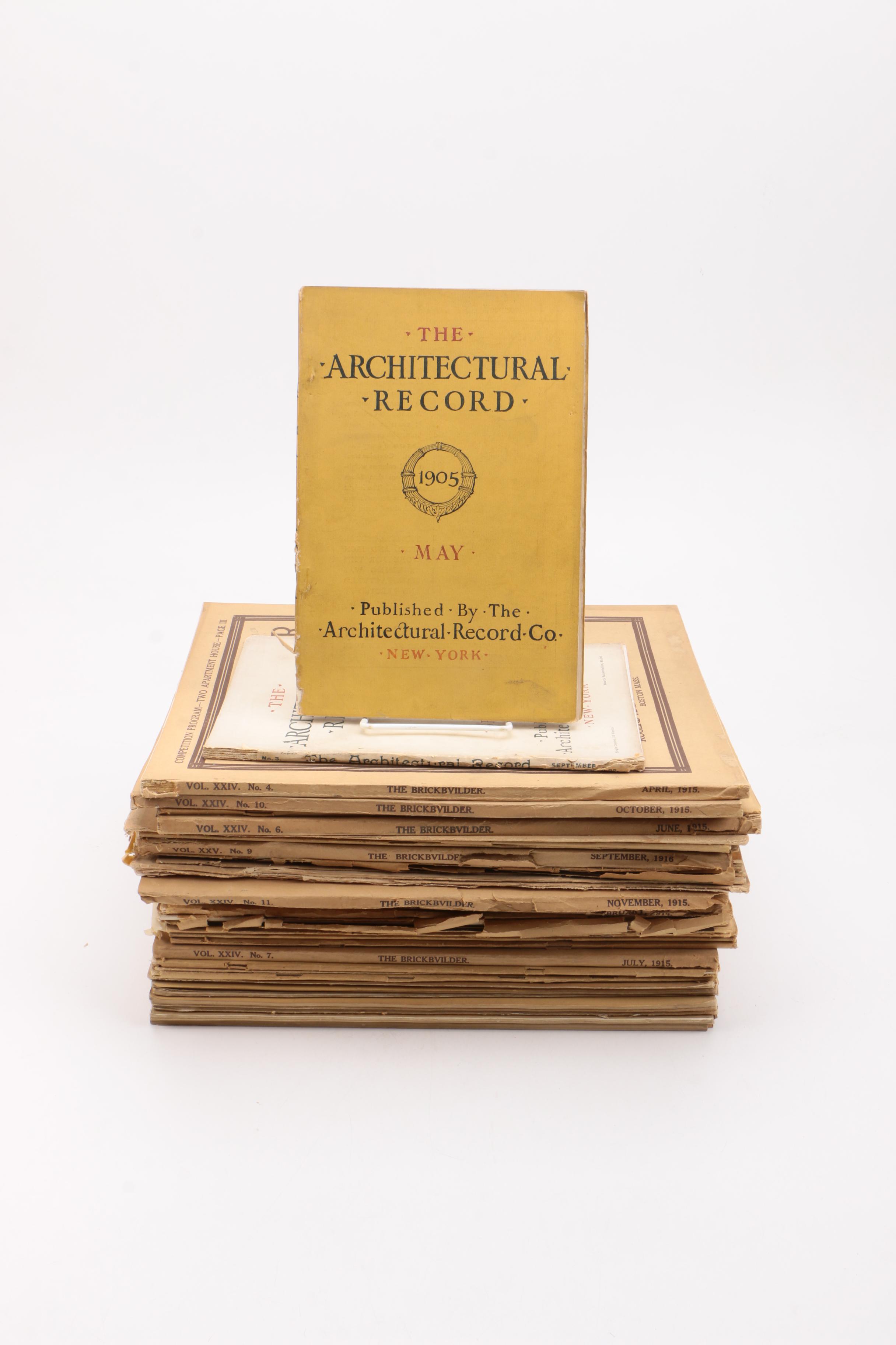 Assortment of Architectural Magazines