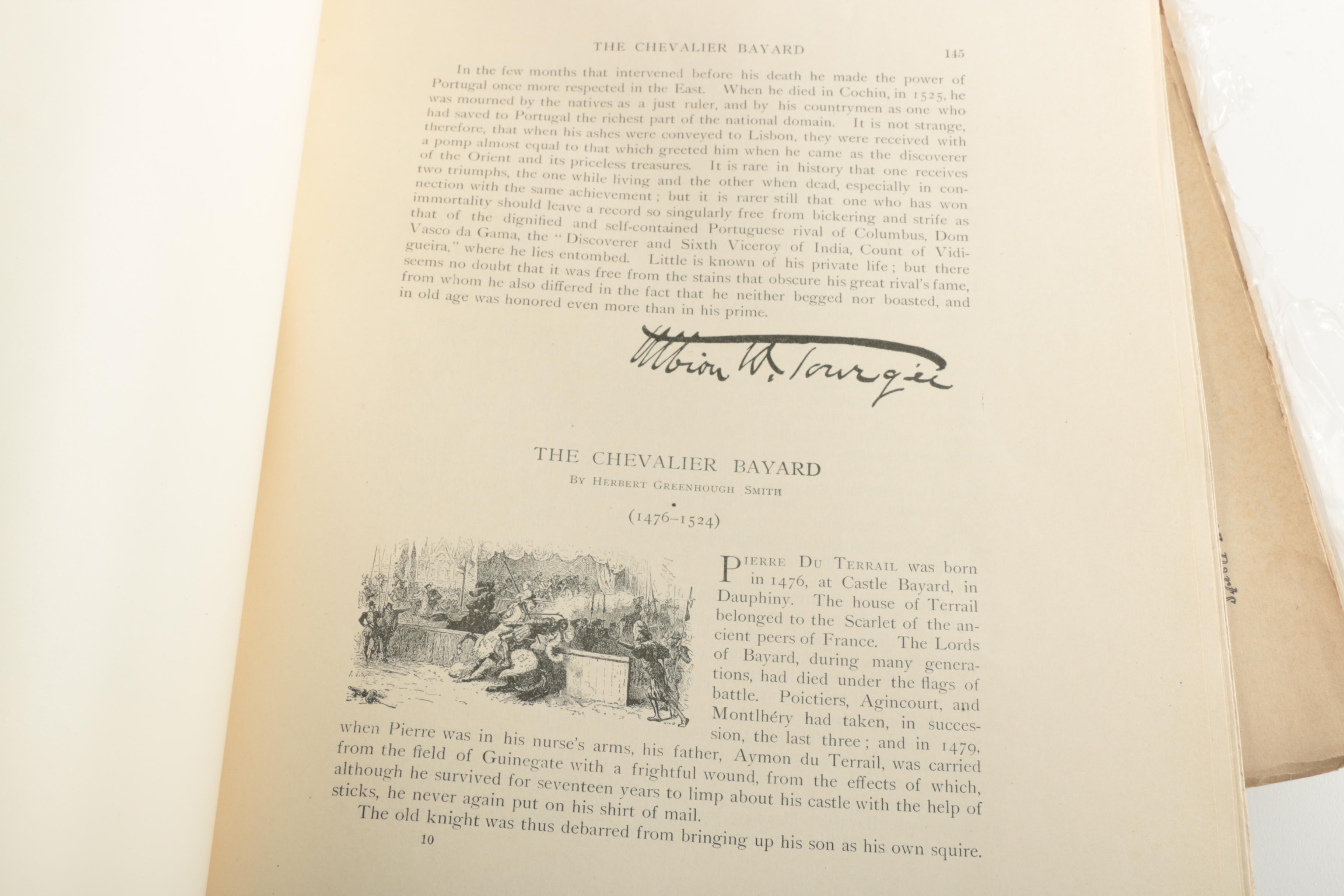 Collection of 1894 "Great Men and Famous Women" Magazines