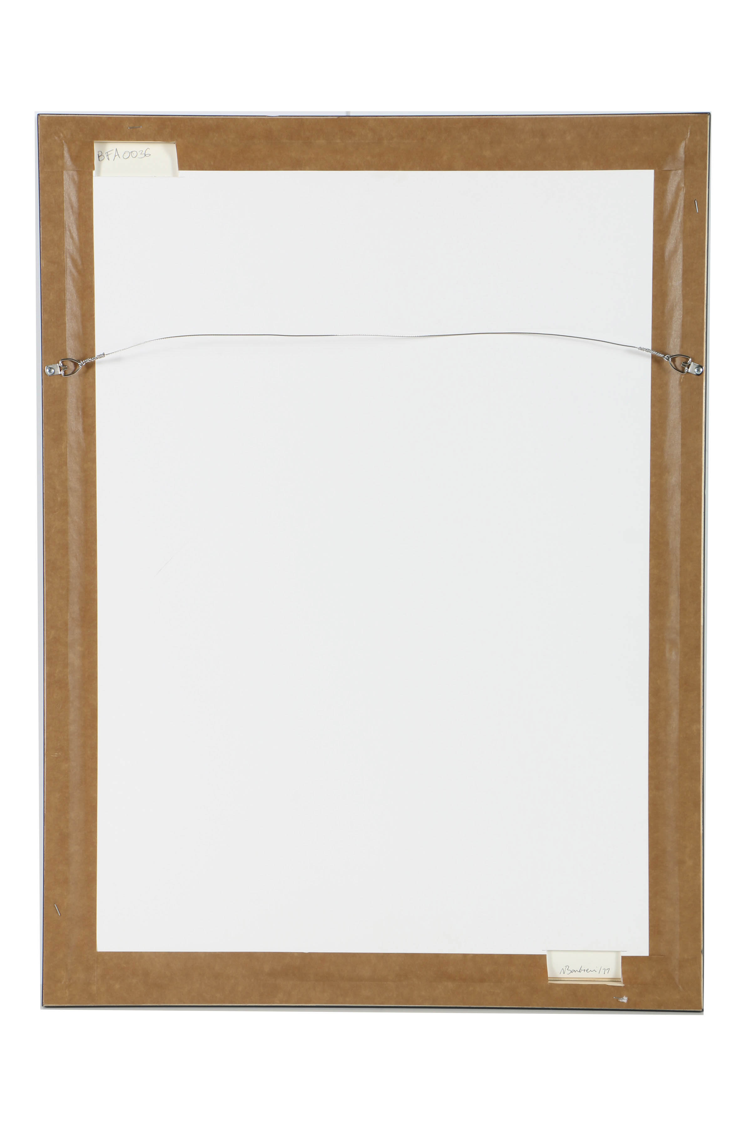 Nicholas Barbieri Incised Paper with Graphite