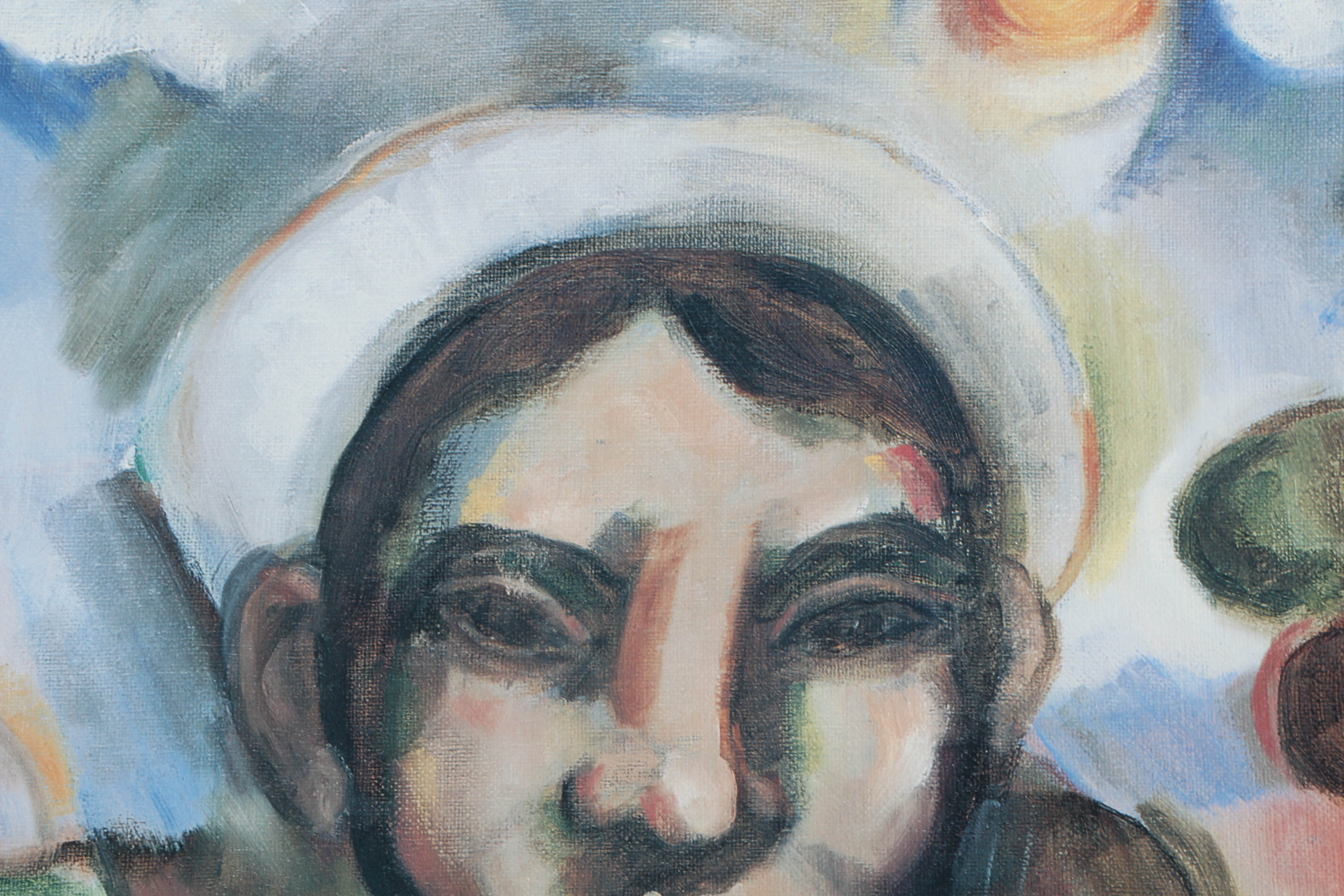 Signed Bob Guccione Offset Lithograph on Paper Exhibition Poster